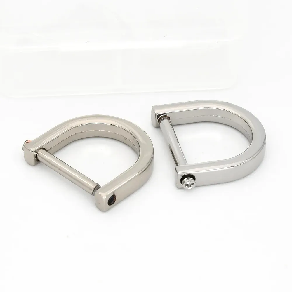 D-Ring Schäkel mit Schraubverschluss 10mm bis 32mm 2 Stück