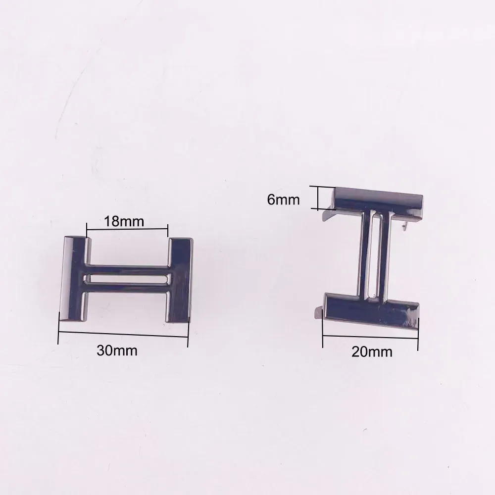 Dekorative Schnallen 30x20mm für Geldbörsen und Handtaschen 10 Stück