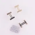 Dekorative Schnallen 30x20mm für Geldbörsen und Handtaschen 10 Stück – Farbe HELLES GOLD
