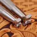 Diamant Radial Leder Prägewerkzeug Edelstahl 12 x 12 mm Stempel – 4