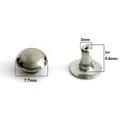 Dome Cap Nieten Rund 4 bis 10 mm für Leder Tasche Gürtel Kleidung Schuhe – Farbe D-8mm
