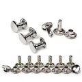 Doppelkappen Rundnieten 7x8mm bis 9x16mm für Lederhandwerk 20 Stück – 2
