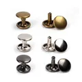 Doppelkappen Rundnieten 7x8mm bis 9x16mm für Lederhandwerk 20 Stück – 4