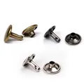 Doppelkappen Rundnieten 7x8mm bis 9x16mm für Lederhandwerk 20 Stück – 5