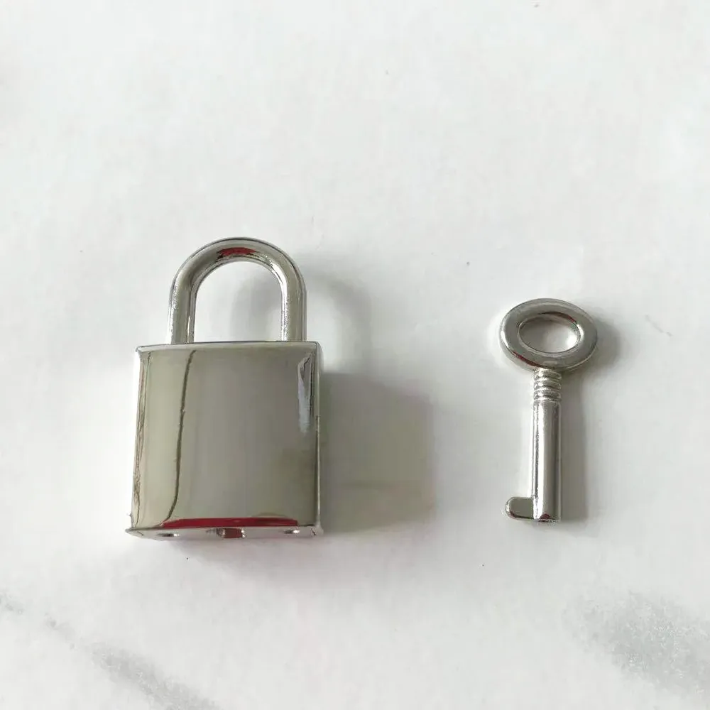 Drehverschluss Schloss Schnalle 45mm für Handtaschen 7 Stück