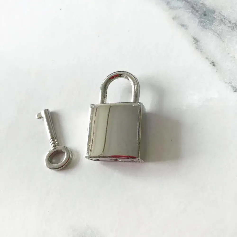 Drehverschluss Schloss Schnalle 45mm für Handtaschen 7 Stück