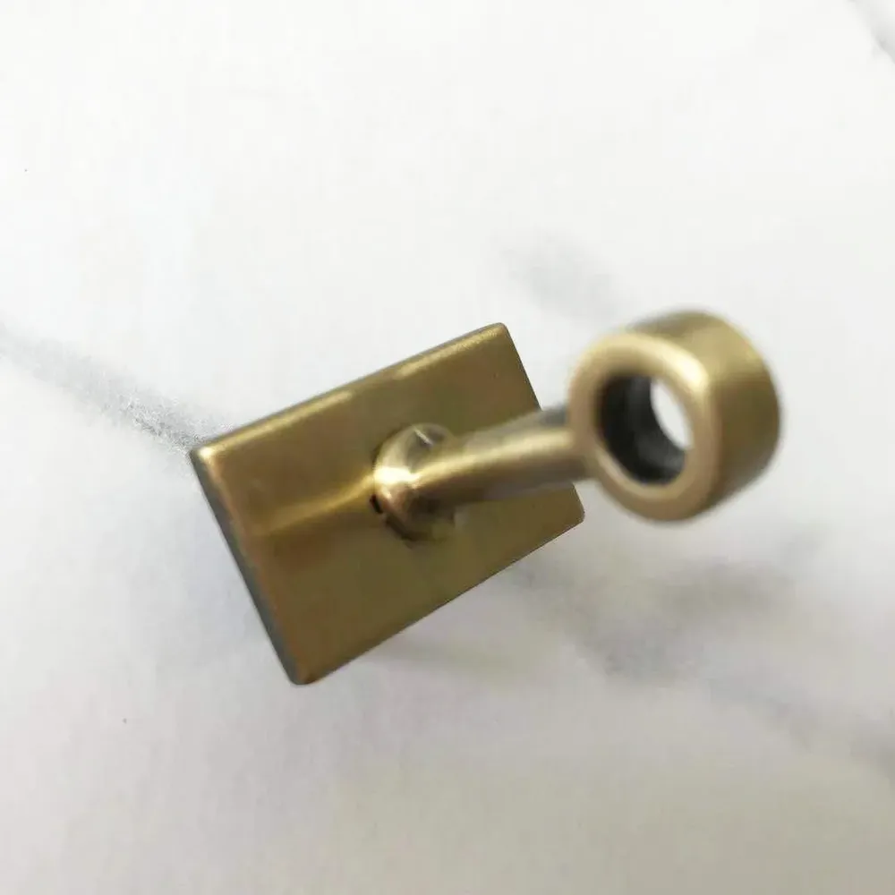 Drehverschluss Schloss Schnalle 45mm für Handtaschen 7 Stück