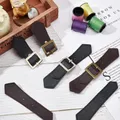 Druckknopf Leder PU 4 Sets zum Aufnähen für Jacken Taschen Reisetaschen – 4