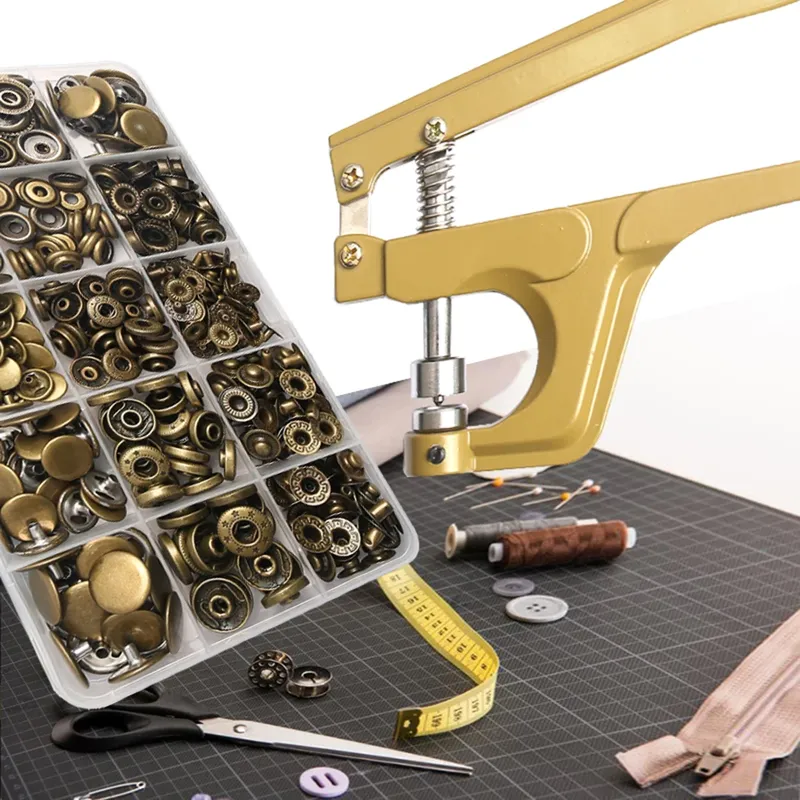 Druckknopf Metall 10 bis 20 Stück für Lederhandwerk Kleidung Taschen