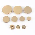 Druckknopf Metall 100 Sets für Leder Kleidung Taschen 10 bis 17 mm – Farbe Gold