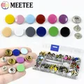 Druckknopf Set Metall 120 Sets mit Werkzeug für Leder Taschen Kleidung – 4