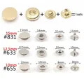 Druckknöpfe Metall 10 bis 15 mm mit Werkzeugen für Kleidung Taschen – 2