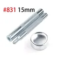 Druckknöpfe Metall 10 bis 15 mm mit Werkzeugen für Kleidung Taschen – 5