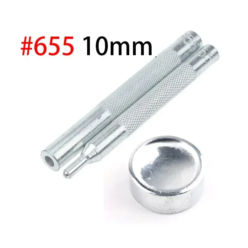 Druckknöpfe Metall 10 bis 15 mm mit Werkzeugen für Kleidung Taschen