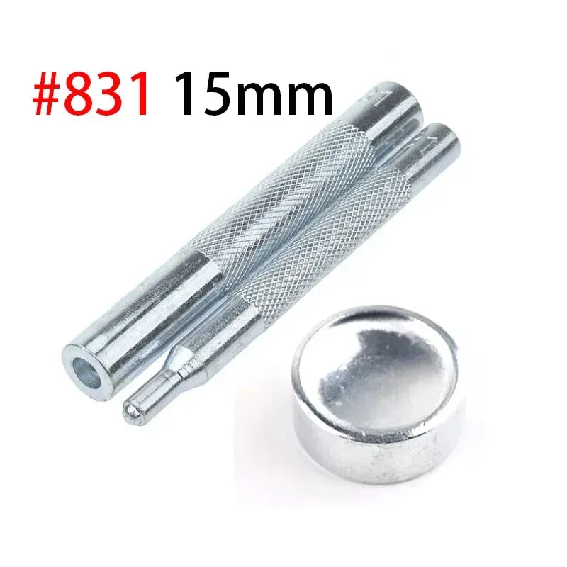 Druckknöpfe Metall 10 bis 15 mm mit Werkzeugen für Kleidung Taschen