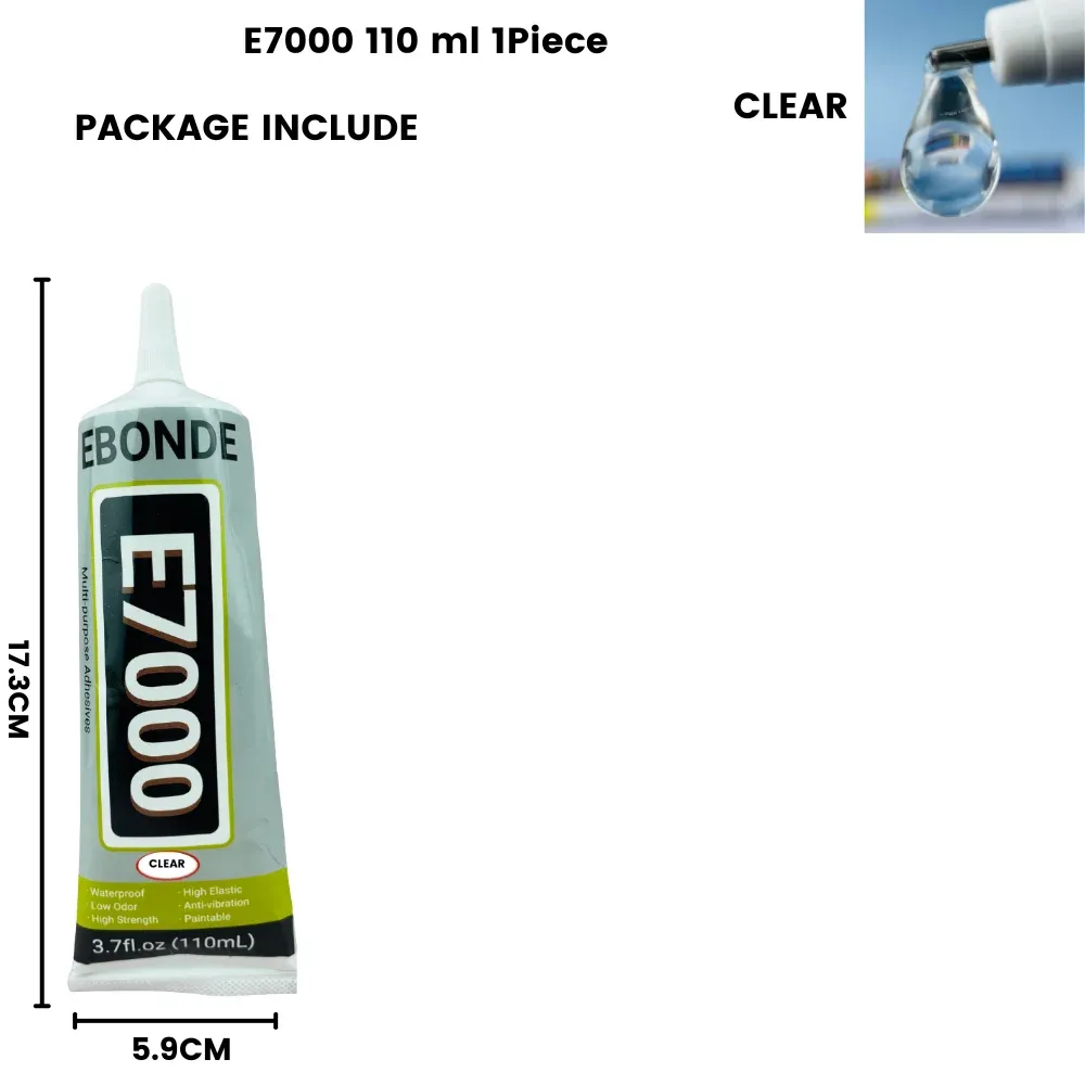 E7000 Kleber 15 bis 110 ml für Stoff, Leder und Glas