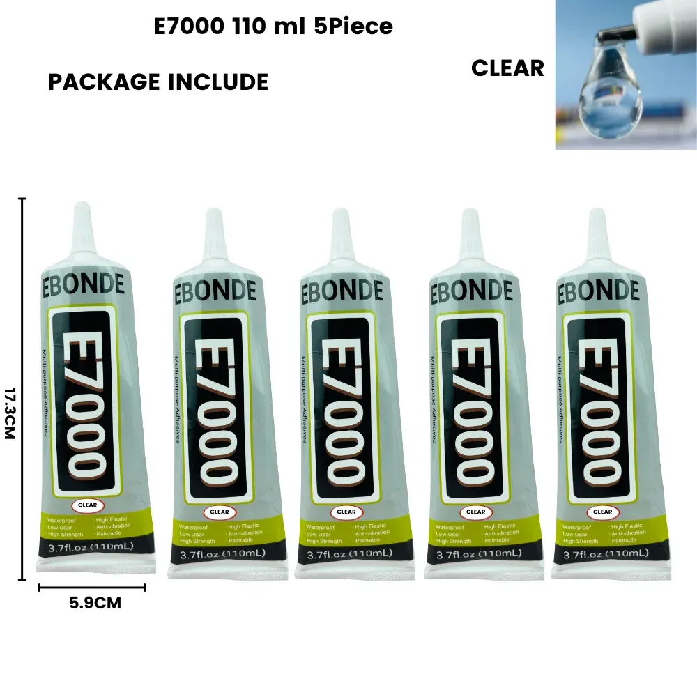 E7000 Kleber 15 bis 110 ml für Stoff, Leder und Glas