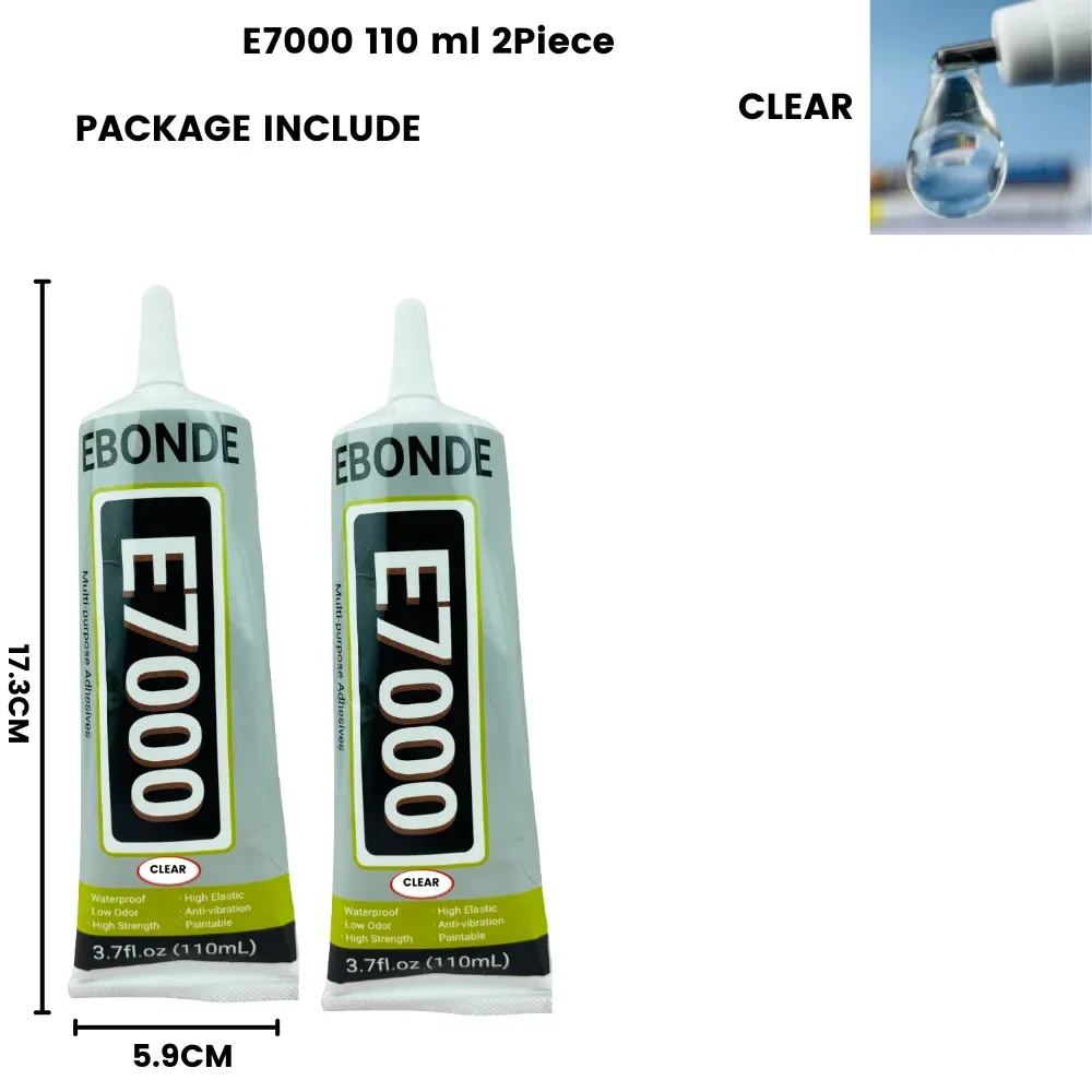 E7000 Kleber 15 bis 110 ml für Stoff, Leder und Glas
