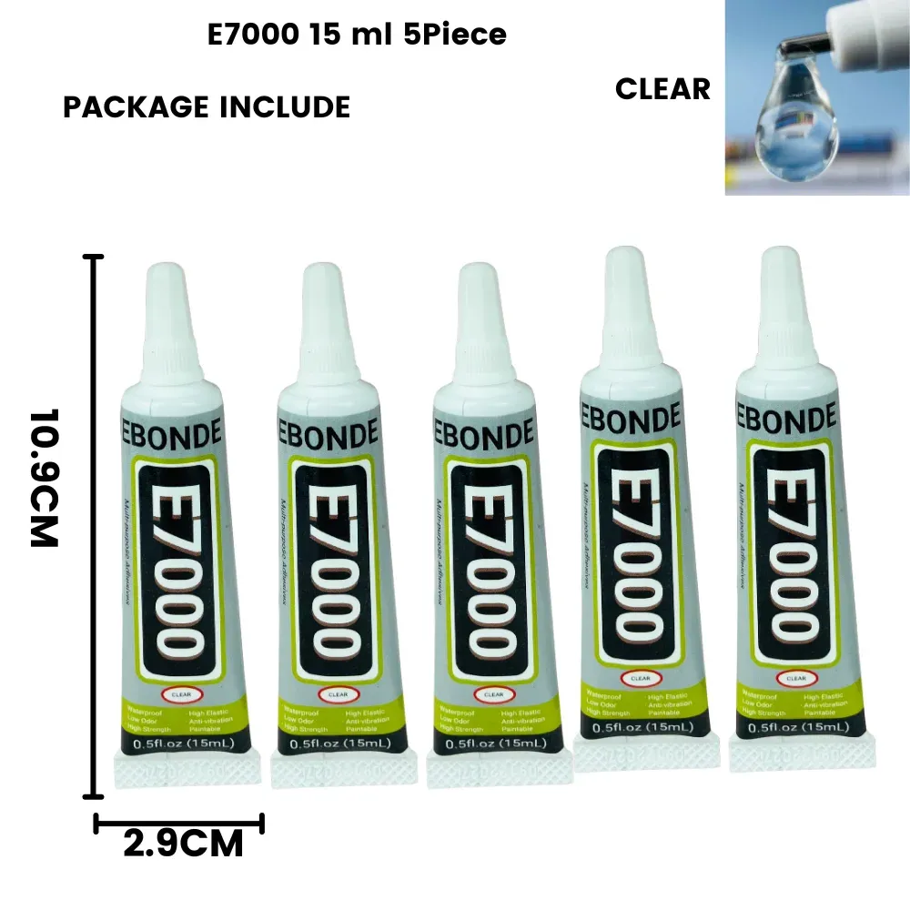 E7000 Kleber 15 bis 110 ml für Stoff, Leder und Glas