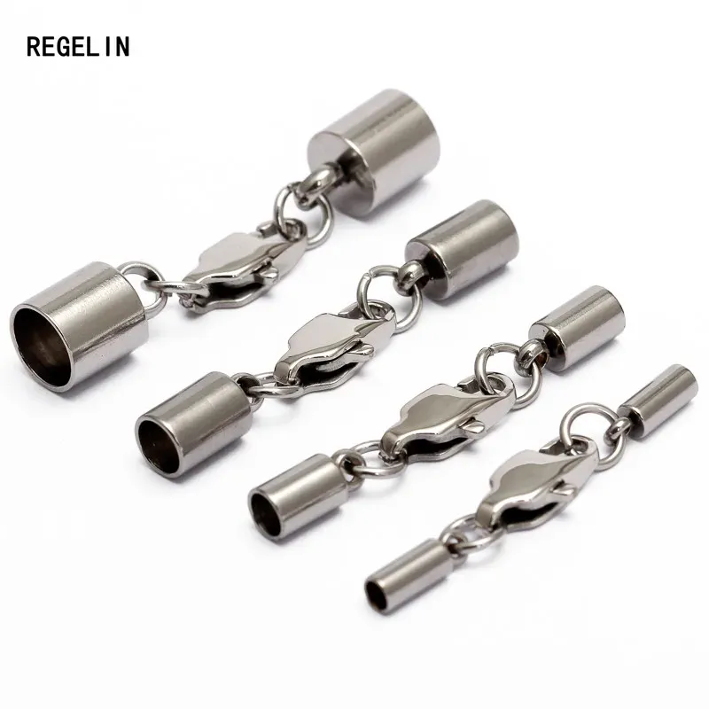 Echtlederband rund 2 Meter 3 bis 6 mm geflochten Punk