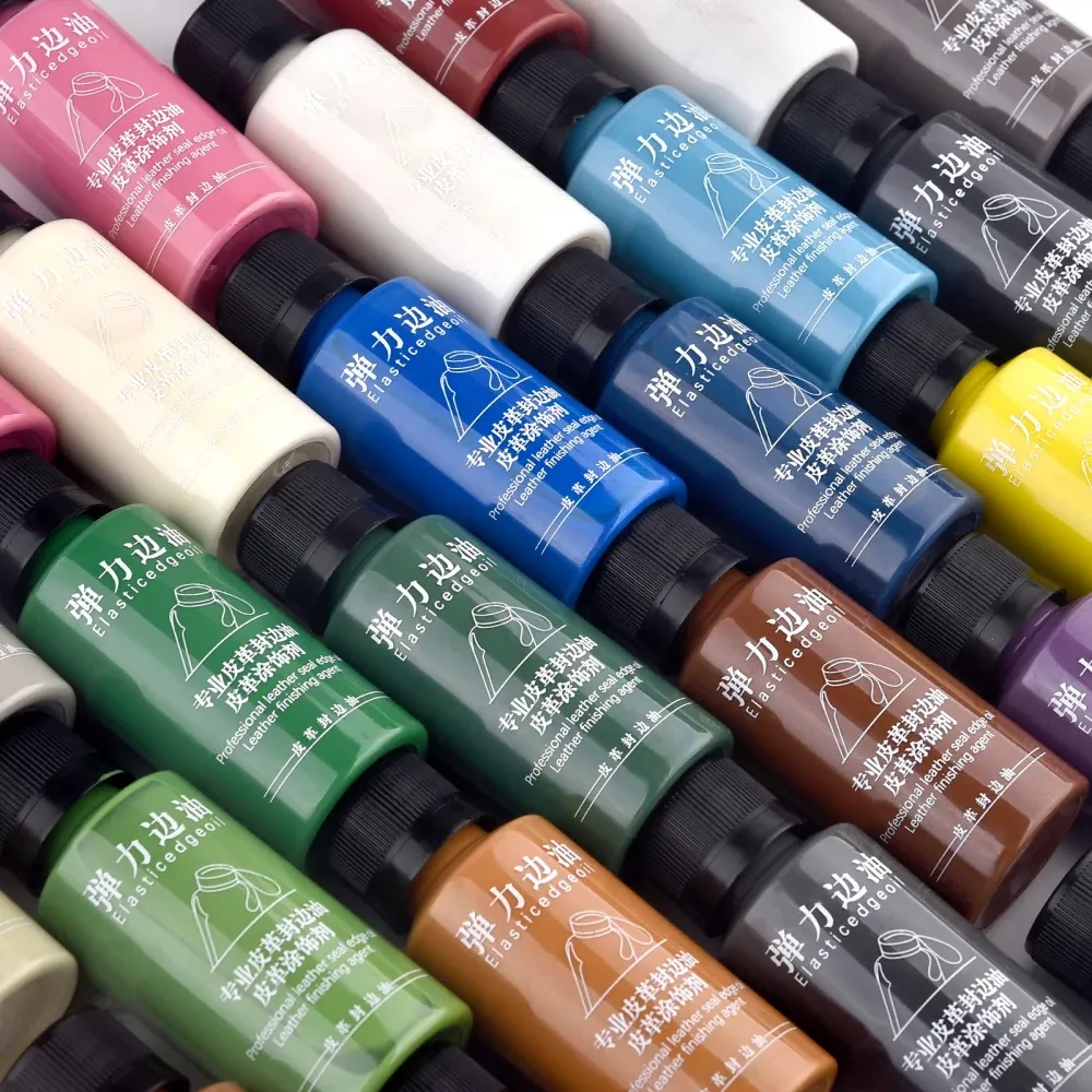 Elastische matte Kante Ölfarbe für DIY Lederwaren