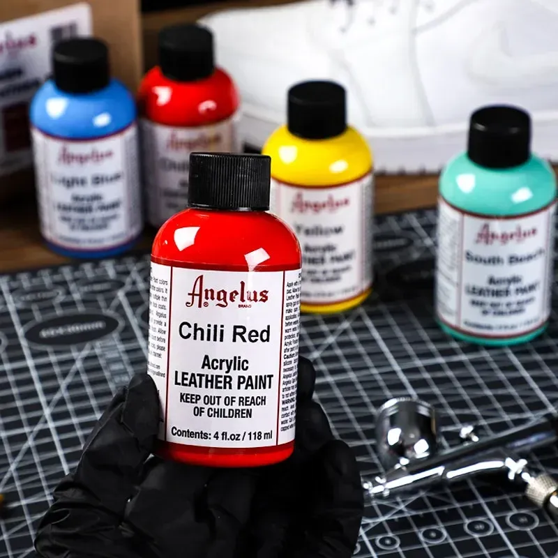 Farbe für Leder 10 ml Pigment für Sneaker und Taschen