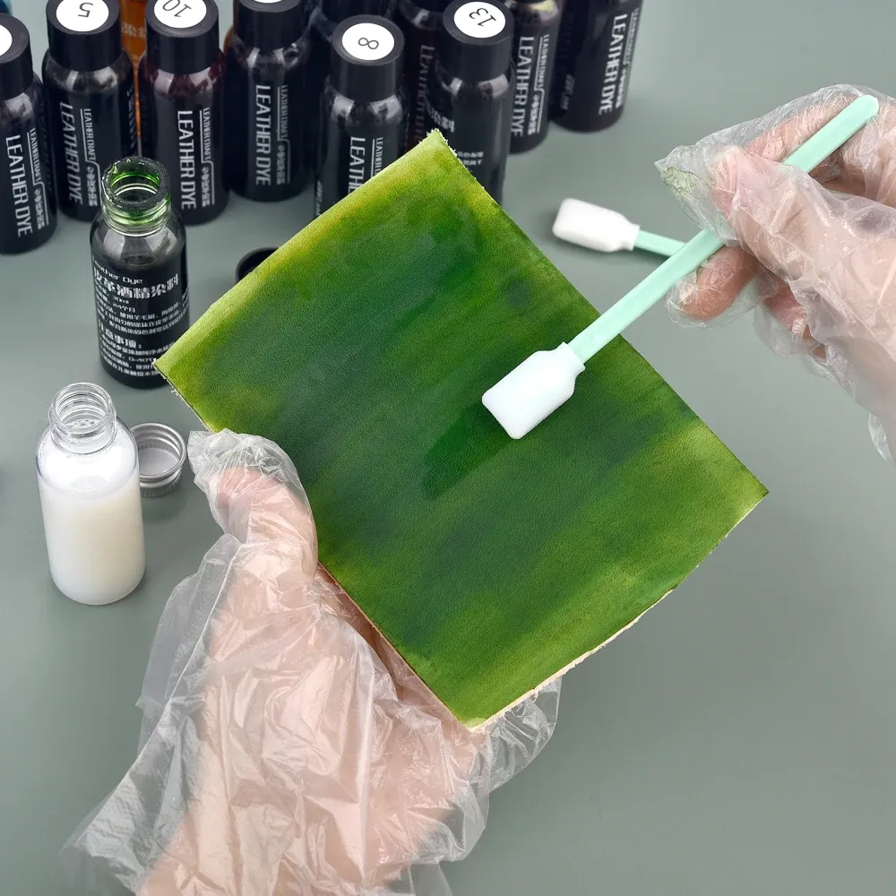 Farbe für Lederkanten 30 ml Ölfarbe für DIY Handwerk