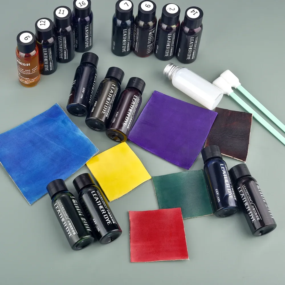 Farbe für Lederkanten 30 ml Ölfarbe für DIY Handwerk