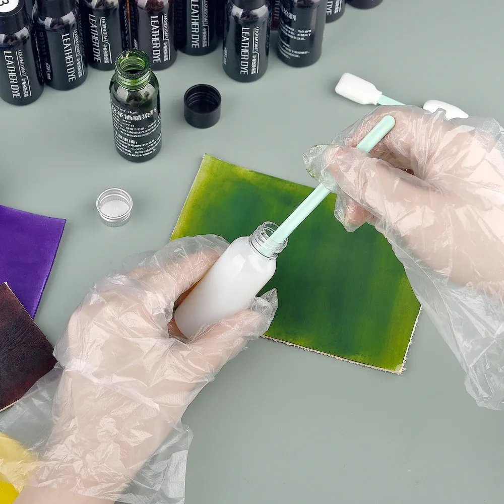 Farbe für Lederkanten 30 ml Ölfarbe für DIY Handwerk