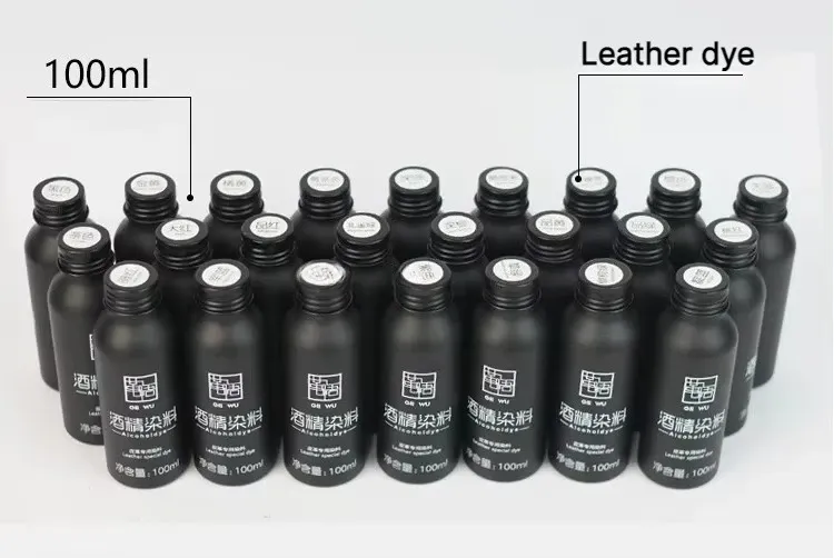 Farbstoff für Leder 100 ml Alkoholbasis für DIY Handwerk