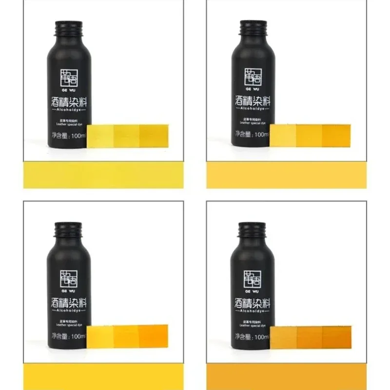 Farbstoff für Leder 100 ml Alkoholbasis für DIY Handwerk