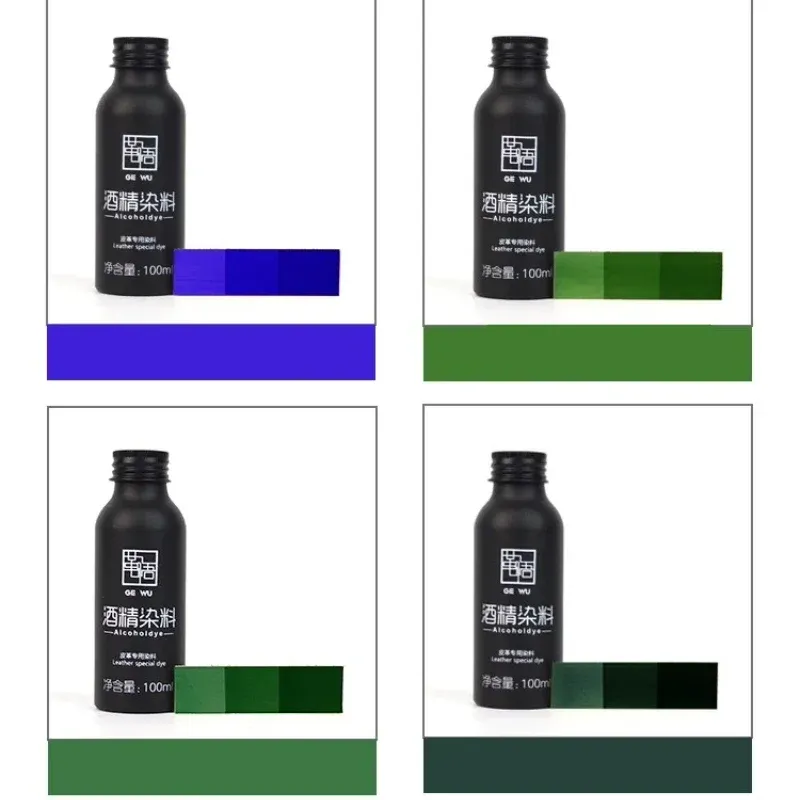 Farbstoff für Leder 100 ml Alkoholbasis für DIY Handwerk