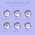 FIXWANT 502 Superkleber 15 bis 50 g stark haftend für Leder – 2