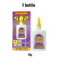 FIXWANT 502 Superkleber 15 bis 50 g stark haftend für Leder – Farbe 50g 1 bottle
