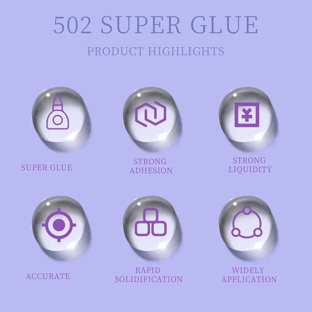 FIXWANT 502 Superkleber 15 bis 50 g stark haftend für Leder