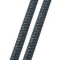 Flaches Lederband geflochten 8 bis 12 mm für Schmuckherstellung – 3