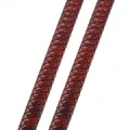 Flaches Lederband geflochten 8 bis 12 mm für Schmuckherstellung – 4