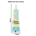 Flüssigkleber 15 bis 110 ml für Stoff und Leder – Farbe E8PLUS 110ML 1PC