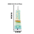 Flüssigkleber 15 bis 110 ml für Stoff und Leder – Farbe E8PLUS 15ML 1PC
