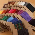 Garn flach gewachst 1 mm 30 m für Lederhandwerk und Armbänder – 3