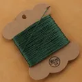 Garn flach gewachst 1 mm 30 m für Lederhandwerk und Armbänder – Farbe Dunkelbraun (4)
