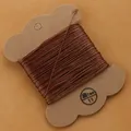 Garn flach gewachst 1 mm 30 m für Lederhandwerk und Armbänder – Farbe KÖNIGSBLAU (11)