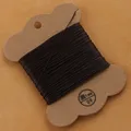 Garn flach gewachst 1 mm 30 m für Lederhandwerk und Armbänder – Farbe Scharlachrot (9)