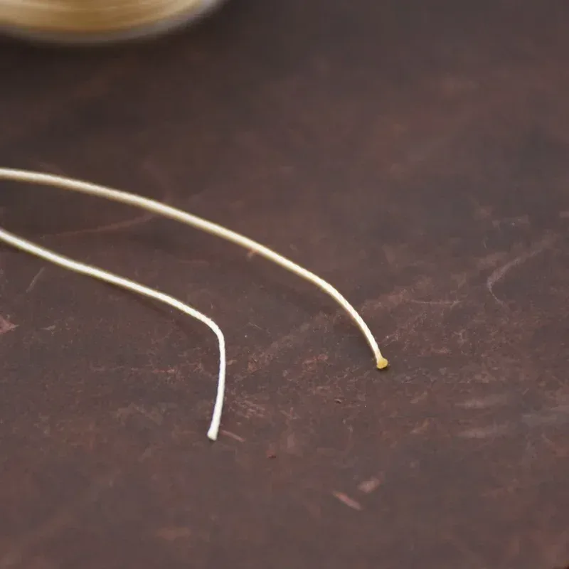 Garn gewachst 0,4 bis 0,6 mm splitterfrei für Lederhandwerk