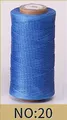 Garn gewachst flach 1 mm 50 m für Lederhandwerk und DIY – Farbe NEIN 20