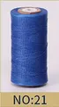Garn gewachst flach 1 mm 50 m für Lederhandwerk und DIY – Farbe NEIN 21