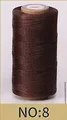Garn gewachst flach 1 mm 50 m für Lederhandwerk und DIY – Farbe NEIN 8