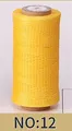 Garn gewachst flach 1 mm 50 m für Lederhandwerk und DIY – Farbe Nr. 12