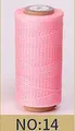 Garn gewachst flach 1 mm 50 m für Lederhandwerk und DIY – Farbe Nr. 14