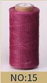 Garn gewachst flach 1 mm 50 m für Lederhandwerk und DIY – Farbe Nr. 15